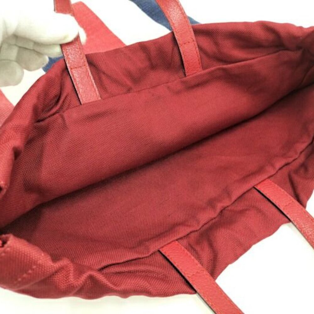 Gucci Backpack Draw String Logo Canvas Tricolor - image 9